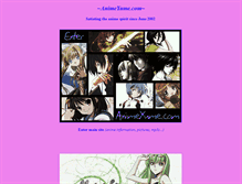 Tablet Screenshot of animeyume.com